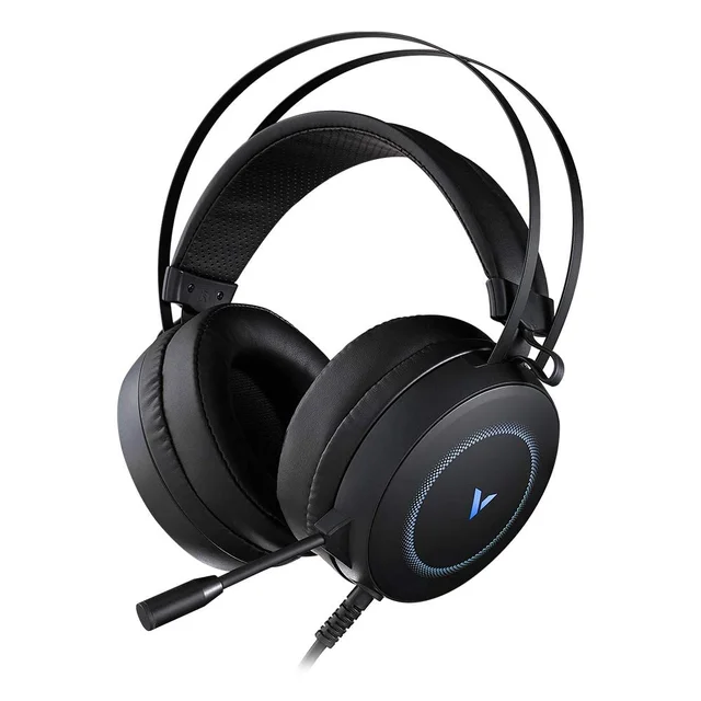 Rapoo VI-I160 Gaming Headset, Virtual 7.1 Surround Sound, Wired USB Connectivity, Comfortable Over-Ear Design, Noise Isolating Ear Cushions