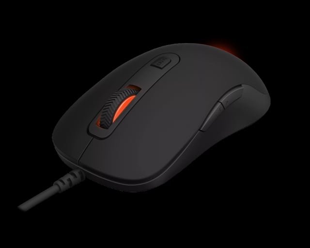 Rapoo V16 Optical Gaming Wired Mouse, 12800 DPI High Precision Sensor, 6 Programmable Buttons, Ergonomic Design, Onboard Memory
