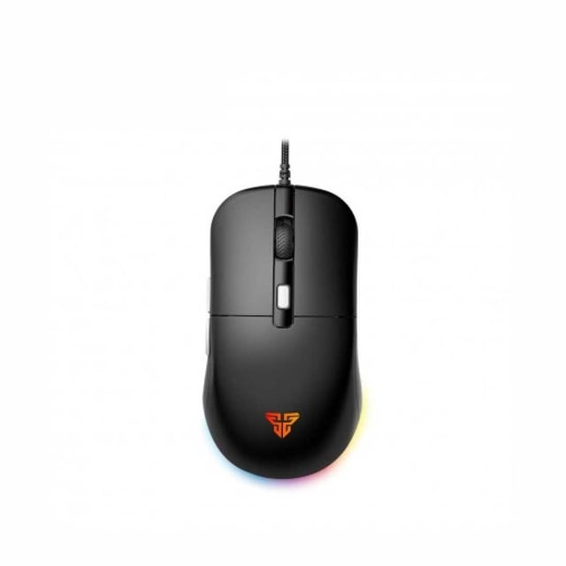 Fantech Kanata VX9 Gaming Mouse, 3600 DPI Adjustable Sensor, 6 Programmable Buttons, Huano Switches, Black Shell with Green Dots Design