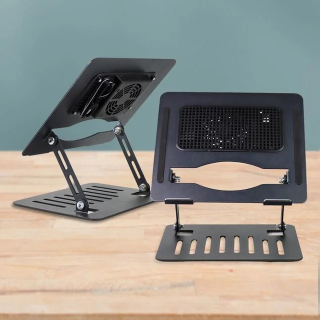 Laptop Stand YL-902, Premium Aluminum Metal Build, Lightweight 0.6kg Design, Supports Up to 10kg Load Capacity, Compatible with 11” to 17” Laptops