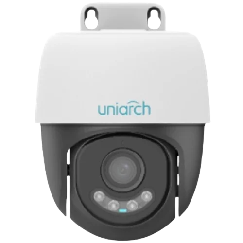 Uniarch Panda P2A WiFi Outdoor PT Camera, 2K 3MP High Resolution Security Camera, Human Detection AI Motion Alerts, IP66 Weather Resistant Outdoor Camera, Color Night Vision