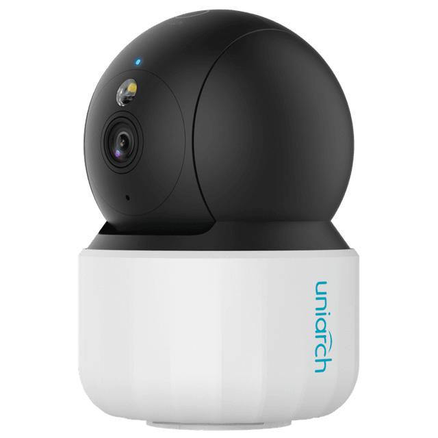 Uniarch Panda S3E Indoor Smart WiFi Camera, 2K 3MP High Resolution Security Camera, Human Detection AI Alerts, Auto Tracking Motion Camera, Large Tilt Angle Coverage