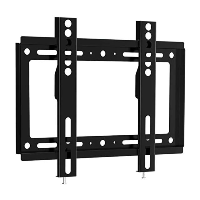 Universal LED/LCD/TV Stand, Flat Panel TV Table Top Stand, Heavy-Duty Metal Base Mount, Adjustable & Stable Design, Compatible with LED, LCD & Smart TVs