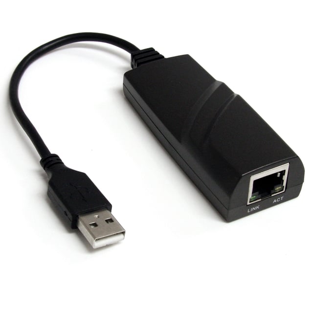 USB 2.0 to Ethernet Adapter, Gigabit Network Support (10/100/1000Mbps), High-Speed Wired Internet Connection, Plug & Play USB Network Adapter, Stable & Reliable LAN Connectivity