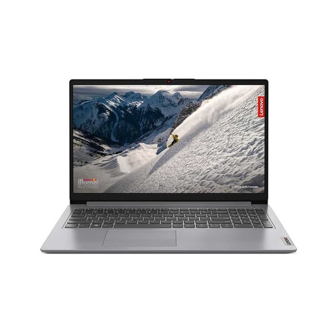 Lenovo IdeaPad 1 15AMN7 Laptop, AMD Ryzen 5 7520U, 8GB LPDDR5 RAM, 256GB M.2 PCIe NVMe SSD, AMD Radeon 610M