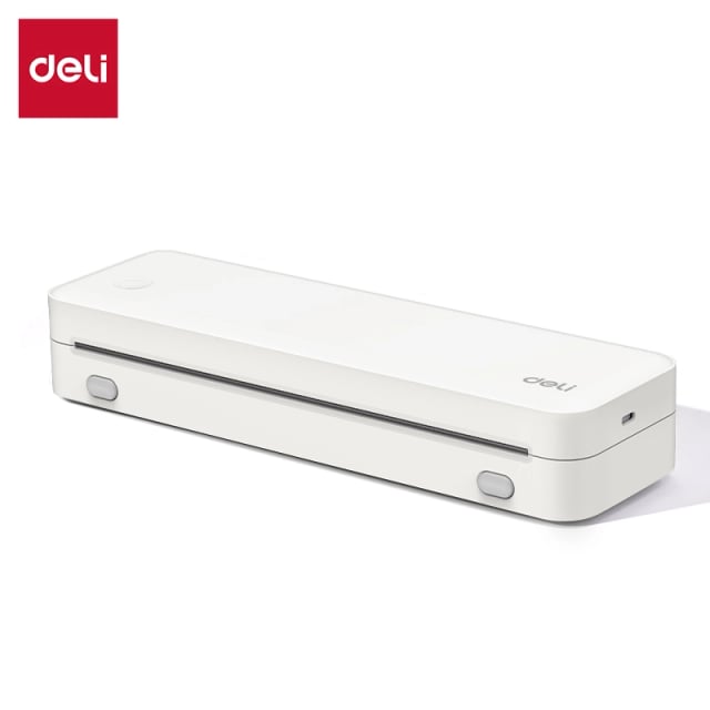Deli ES331 A4 Portable Thermal Printer USB Type-C Bluetooth 203 DPI Direct Thermal Inkless 2200mAh Battery Label & Document Printer