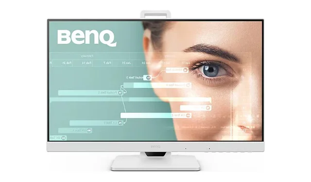 BenQ GW2486TC 23.8” USB-C Monitor, Full HD (1920×1080) LED Display, Home & Office Productivity Monitor, USB-C Connectivity with Power Delivery, Daisy Chain Support for Multi-Monitor Setup