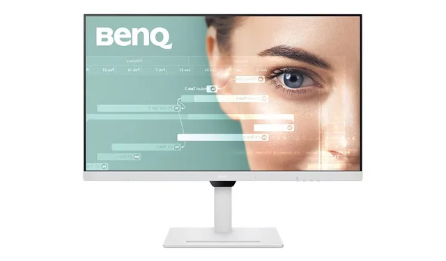 BenQ GW3290QT 32” 2K QHD Monitor, 2560×1440 Resolution LED Display, USB-C Connectivity with Power Delivery, Ergonomic Adjustable Design, Eye-Care Technology (Low Blue Light & Flicker-Free)