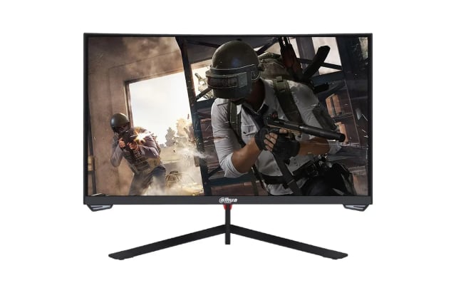 Dahua LM24-E230C 24” Curved Gaming Monitor, Full HD (1920×1080) VA Panel Display, 1500R Curved Screen Design, 1ms Response Time, 3000:1 Contrast Ratio