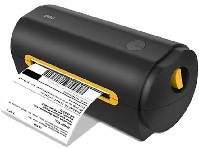 Deli E780C Thermal Label Printer, 203/300 DPI, Up to 150mm/s Printing Speed, USB Interface, 108mm Label Width