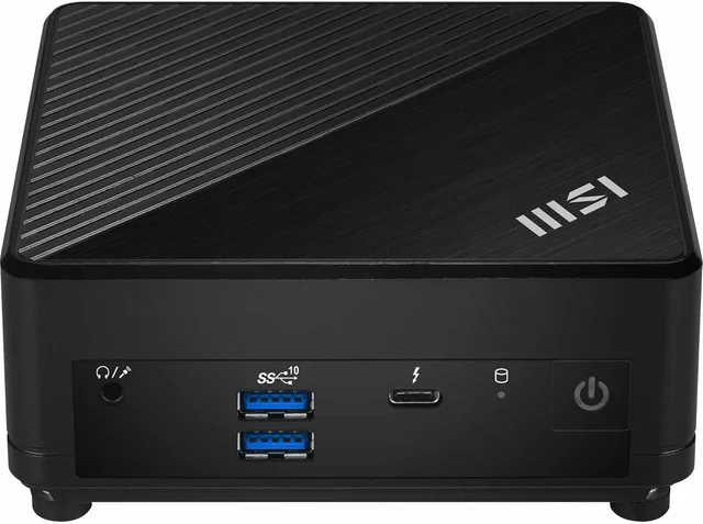 MSI Cubi 5 12M Mini PC with Monitor, Intel Core i5-1235U Business Desktop, 8GB RAM, 256GB NVMe SSD, Windows 11 Pro