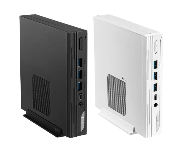 MSI PRO DP10 12M Mini PC With Monitor, Intel Core i7-1255U Business Desktop, 8GB RAM, 256GB NVMe SSD + Expandable Storage, Windows 11 Pro