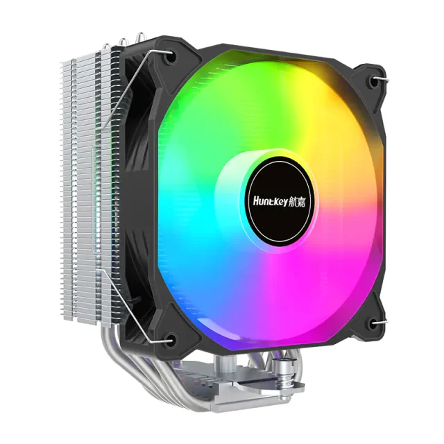 Huntkey Storm T600 Fantasy ARGB Single Tower CPU Air Cooler, 6 Heat Pipes, Intel LGA1851/1700, AMD AM4 AM5, 1 Year Warranty