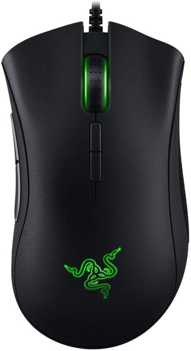 Razer DeathAdder Essential, 6400 DPI Optical Sensor, 5 Programmable Buttons, Mechanical Switches, Wired USB