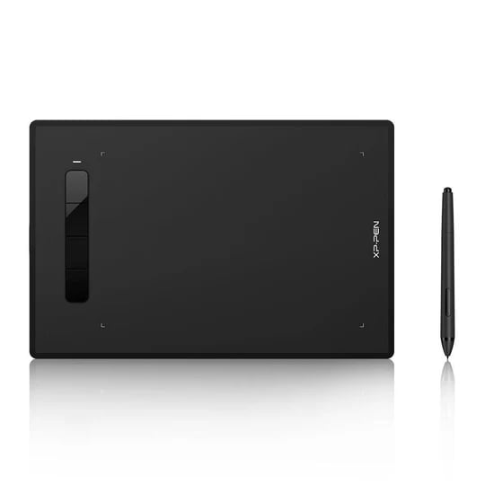 XP-PEN Star G960S Plus, 9 x 6 Inch Active Area, 8192 Pressure Levels, 4 Express Keys, Battery-Free Stylus with Digital Eraser