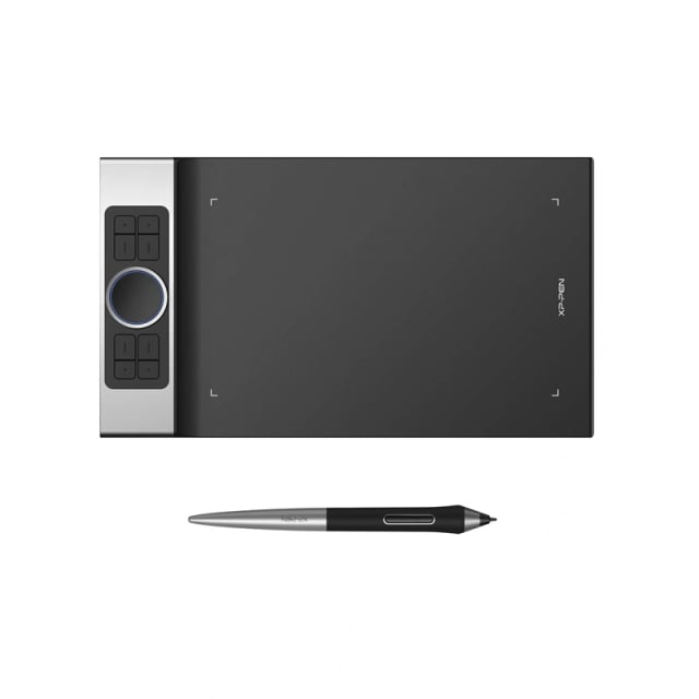 XP-PEN Deco Pro Medium, 11 x 6 Inch Active Area, 8192 Pressure Levels, 8 Express Keys, Mechanical & Virtual Wheel
