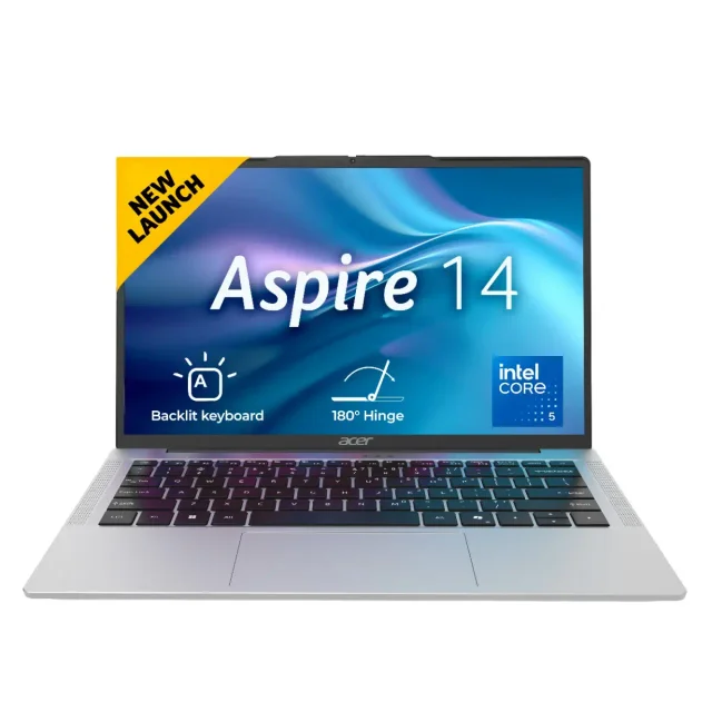 Acer Aspire 14 AS14H-53 Premium Laptop, Intel Core 5 210H, 16GB LPDDR5 RAM, 512GB NVMe Gen4 SSD, Intel Graphics