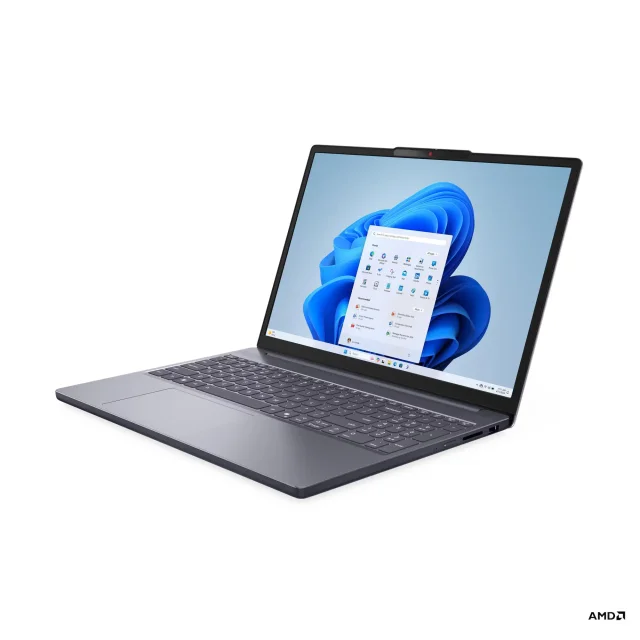 Lenovo IdeaPad Slim 3 15ARP10 Laptop, AMD Ryzen 5 7535HS, 16GB DDR5 RAM, 512GB M.2 2242 PCIe 4.0 x4 NVMe SSD, AMD Radeon 660M