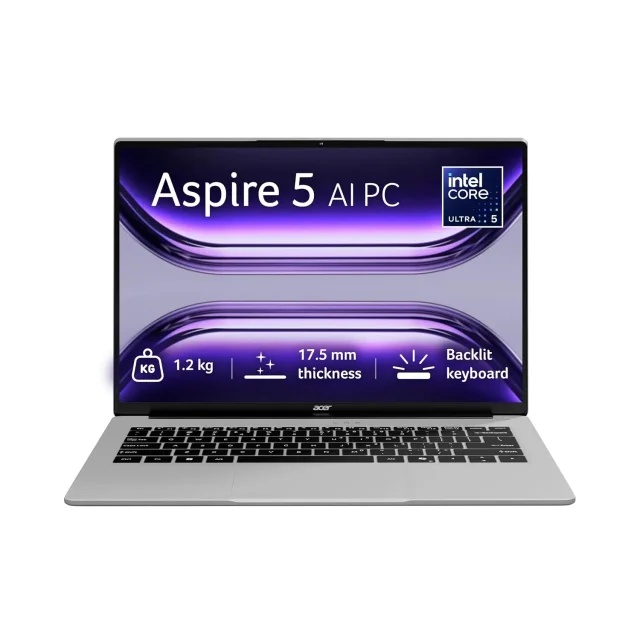 Acer Aspire 5 A514-54H Premium Laptop, Intel Core Ultra 5 125H, 16GB DDR5 RAM, 512GB SSD, Intel Graphics