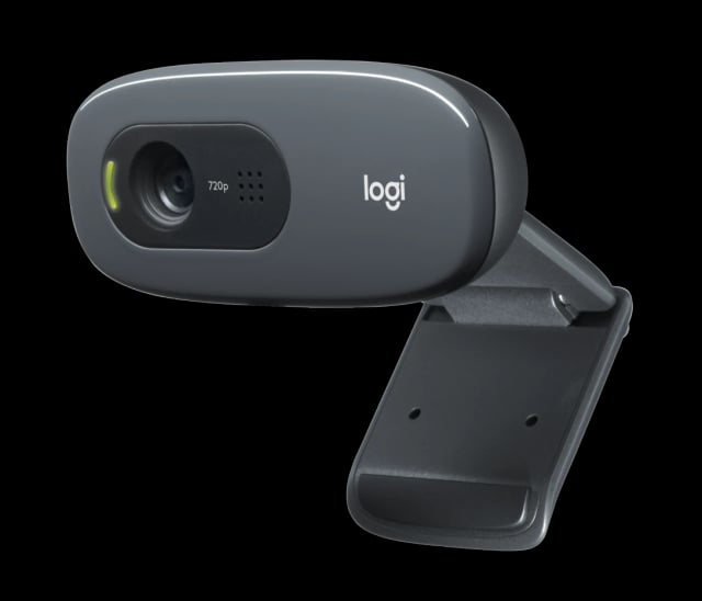 Logitech C270, HD 720p Webcam, 30 FPS, Noise-Reducing Microphone, 55° FOV