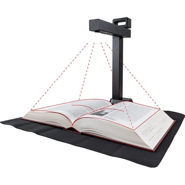 IRIScan Desk 6 Pro, A3 13MP Document & Book Scanner, 4160 × 3120 Resolution, <1 Sec Scan, 300 DPI