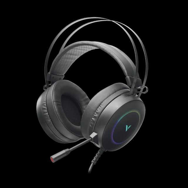 Rapoo VH160, Virtual 7.1 Channel Gaming Headset, 50mm Drivers, USB Wired, RGB Backlight