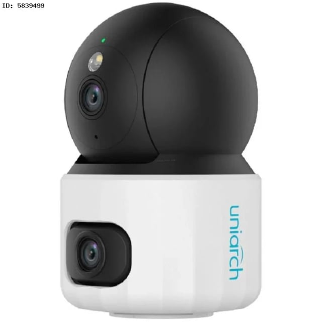 Uniarch UHO-S3S-M33D 3MP+3MP Dual-Lens Indoor WiFi PT Camera, 2304×1296 Resolution, 4mm F2.0 Lens, 4X Digital Zoom, 10m IR