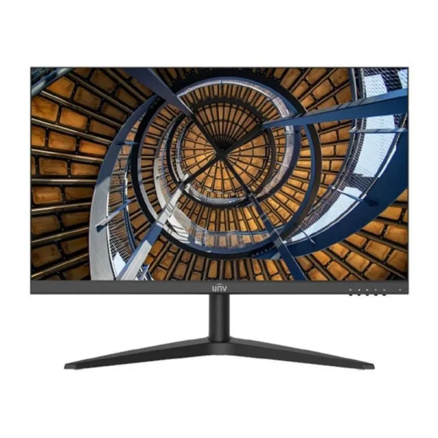 Uniview MW-LC24-B 24-Inch FHD IPS LED Monitor, 1920×1080 Resolution, 100Hz Refresh Rate, 5ms Response Time, 250cd/m² Brightness