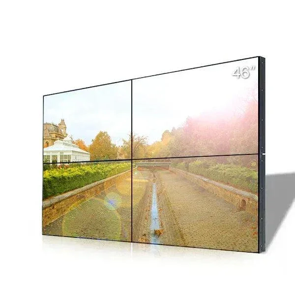 Uniview MW-A46-B1 46-Inch Full HD LCD Video Wall, 1920×1080 Resolution, 3.5mm Bezel, 500cd/m² Brightness, 4000:1 Contrast Ratio, 8ms Response Time, 178° Viewing Angle, 16.7M Colors, 2×HDMI, DVI, VGA, USB, HDMI Loop-Out, RS-232, IR, 24/7 Operation, 1 Year Warranty