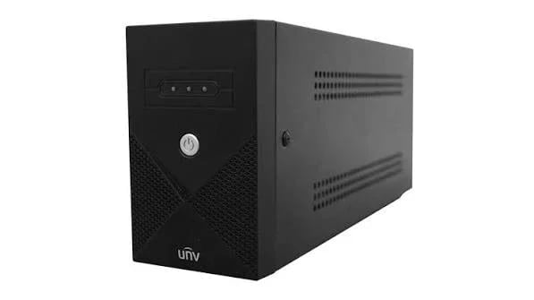 Uniview UPS600-SEA-CEE 600VA/360W UPS, European Standard Socket, 169–278VAC Input, 198–242VAC Output, 12V 7Ah Battery