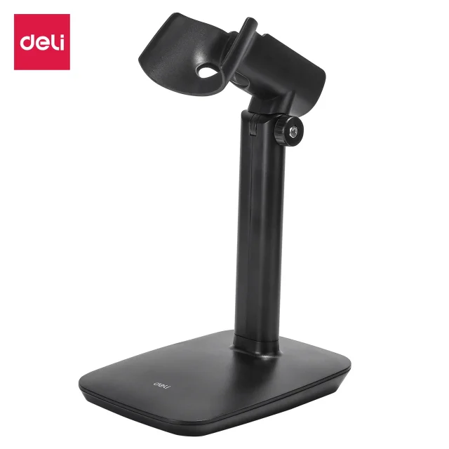 Deli E15130 Barcode Scanner Stand, Adjustable Hands-Free Scanner Holder
