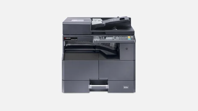 Kyocera TASKalfa 2020 A3 Monochrome Multifunction Printer, 20ppm A4, 10ppm A3, 600×600 dpi, Fast 1200 dpi