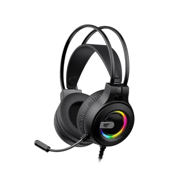 Havit H2040D Wired Gaming Headphone, 3.5mm + USB, 50mm, Omnidirectional Microphone, 1 Year Warranty