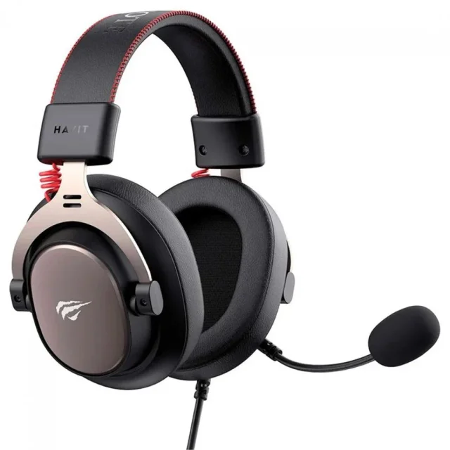 Havit H2015E Wired Gaming Headset, 3.5mm, 53mm, Omnidirectional, Detachable Microphone, 1 Year Warranty