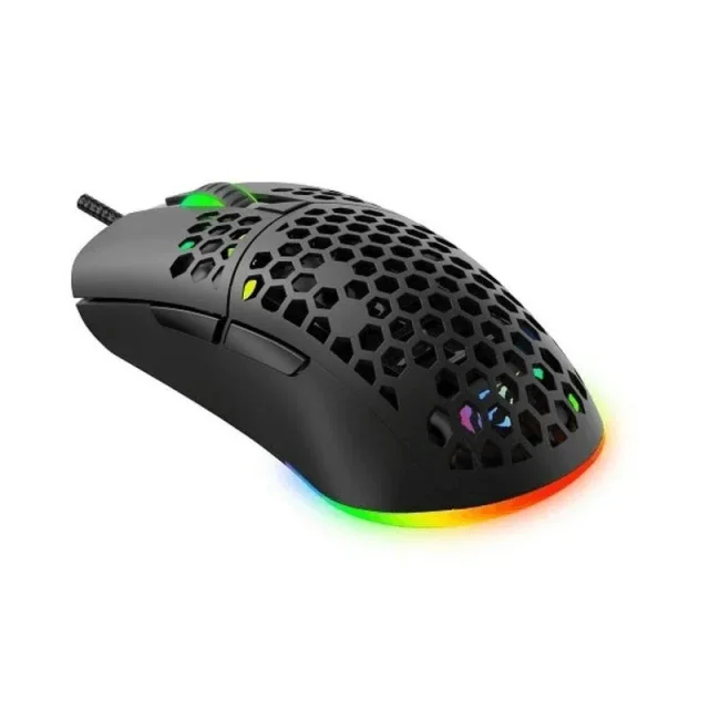 Havit MS1036 Wired Gaming Mouse, USB Wired, Up to 8000 DPI, 7 Programmable Buttons Buttons, 1 Year Warranty