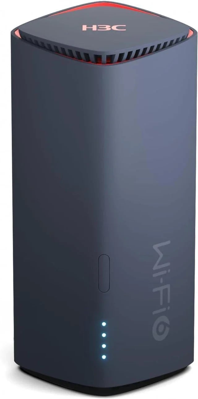 H3C BX54 AX5400 Dual-Band Wi-Fi 6 Gigabit Router, 5378Mbps, Qualcomm IPQ5018 Dual-Core 1GHz CPU, 512MB RAM, 160MHz Bandwidth