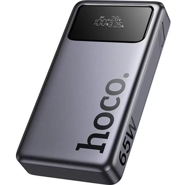HOCO Q40 Leader 65W Power Bank, 25,000mAh / 92.5Wh, USB-C + USB-A, PD 65W, QC 3.0
