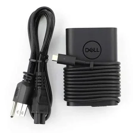 Dell Type-C 65W Laptop Charger, 20V 3.25A, USB Type-C PD, Power Delivery, USB-C Connector