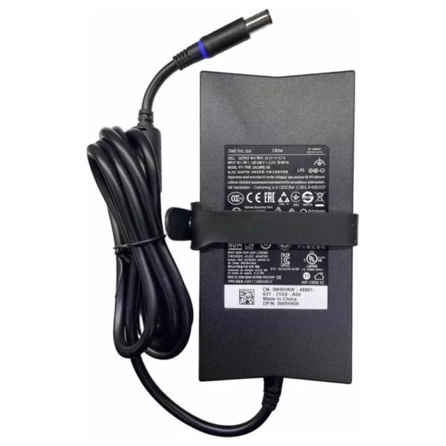 Dell Big Pin 135W Laptop Charger, 19.5V 6.92A, Big Pin Connector, AC Adapter, Dell Compatible