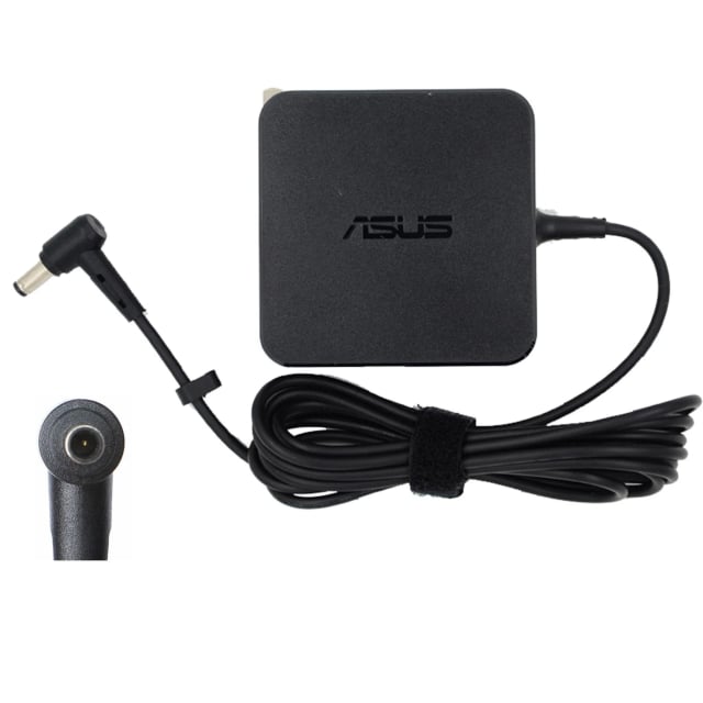 ASUS Middle Pin 65W Laptop Charger, 19V 3.42A, Middle Pin Connector, AC Adapter, ASUS Compatible