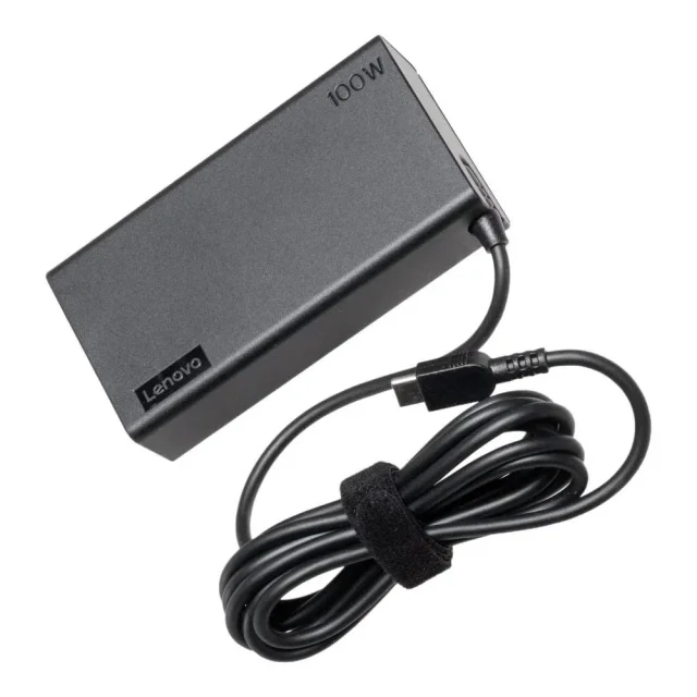 Lenovo Normal Type-C 100W Laptop Charger, USB-C PD, 20V 5A, Type-C Connector, Power Delivery