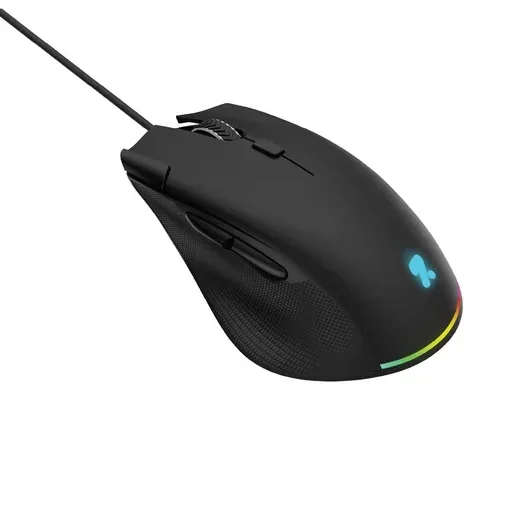 Ziasys T11 Gaming Mouse, Titan Series Wired Gaming Mouse, 7200 DPI, 7 Buttons, Customizable RGB Lighting