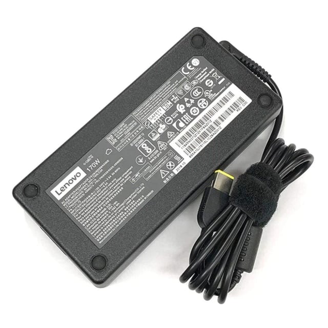 Lenovo USB Pin 170W Laptop Charger, 20V 8.5A, USB Pin Connector, Lenovo Compatible, High Power Adapter