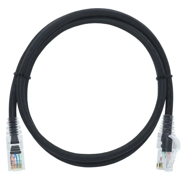 Ziasys Z-C6P/A10 CAT6 Patch Cord, 1 Meter, UTP Ethernet Network Cable, RJ45 Male to Male, Gigabit LAN Cable