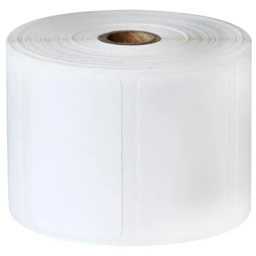 Thermal Label Roll 100mm × 75mm × 1 Roll, White Self-Adhesive Barcode Sticker Labels, Shipping, Packaging & Inventory Labels