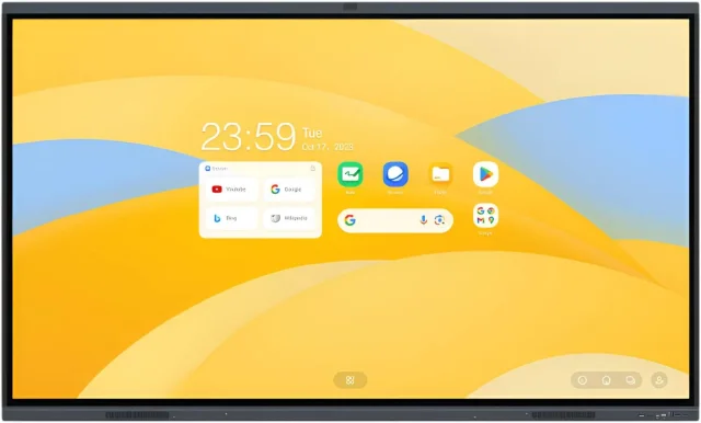MAXHUB S8620 86 Inch Interactive AI Smart Board, 4K UHD 3840×2160, Android 14, Octa-Core 2.2GHz CPU, 6 TOPS NPU