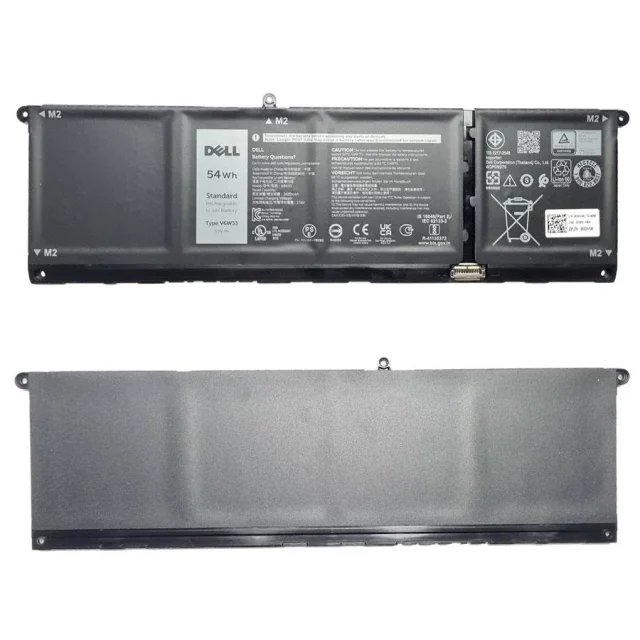 Dell V6W33 Original Laptop Battery, 54Wh, 15V, 3420mAh, 4-Cell Li-ion