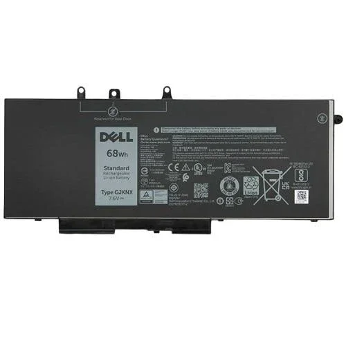 Dell GJKNX Original Laptop Battery, 68Wh, 7.6V, 8500mAh, 4-Cell Li-ion