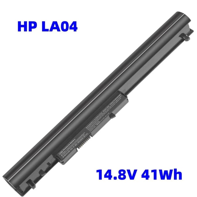 HP LA04 Laptop Battery, 41Wh, 14.8V, 2800mAh, 4-Cell Li-ion
