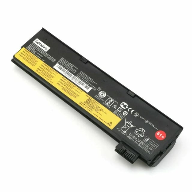 Lenovo ThinkPad T470 61+ Laptop Battery, 48Wh, 10.8V, 4400mAh, 6-Cell Li-Ion